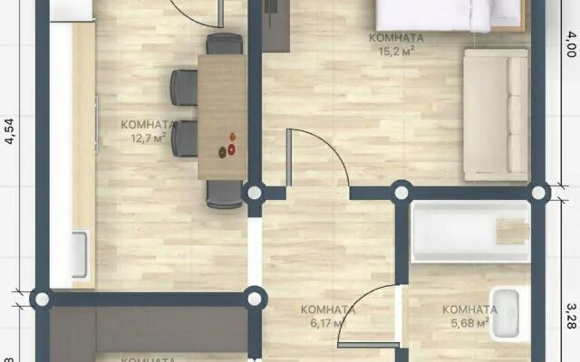 Квартира 50 лет Октября 57А