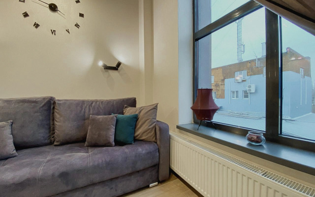 Квартира Green FOX двухуровневая с панорамными окнами