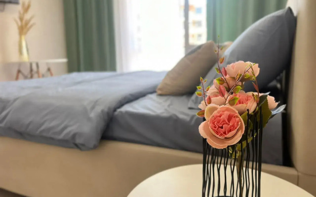 Квартира Студия с Видом на Бacсeйн в ЖК Кипарис 5