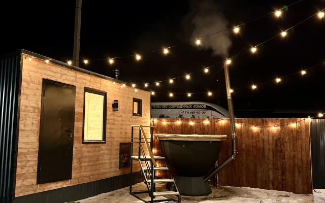 Частный дом Дом в Рублево с баней и чаном