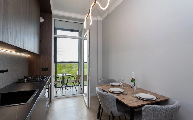 Квартира Уютная в центре с видом на парк