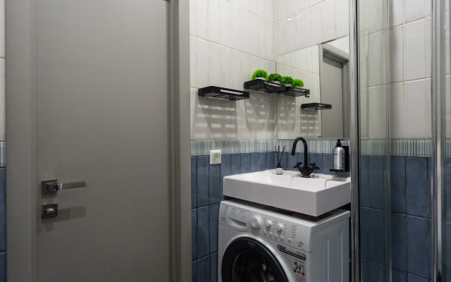 Апартаменты KeyGo #1010 Студия рядом с метро Окружная