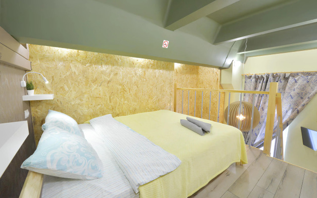 Апартаменты Двухуровневая Студия в Жк Апартвиль