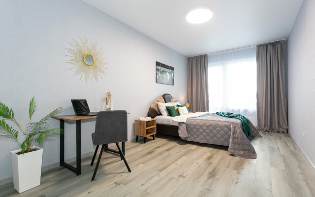 Квартира с фонтаном во дворе