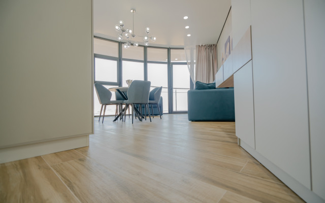 S Otdelnoy Spalney LS-Soft Blue S vidom na more i gory Apartments