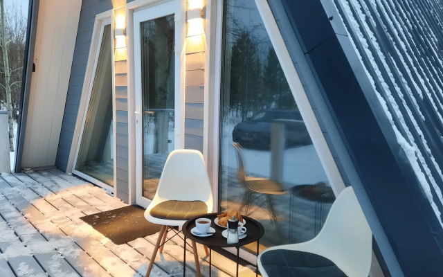 Гостевой дом уютный A-frame Свобода леса
