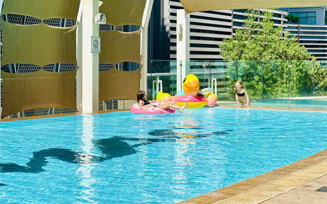 Апартаменты 1 Bedroomed Suit Full Burj Khalifa view!