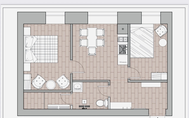 Квартира Пастораль в центре Старой Руссы