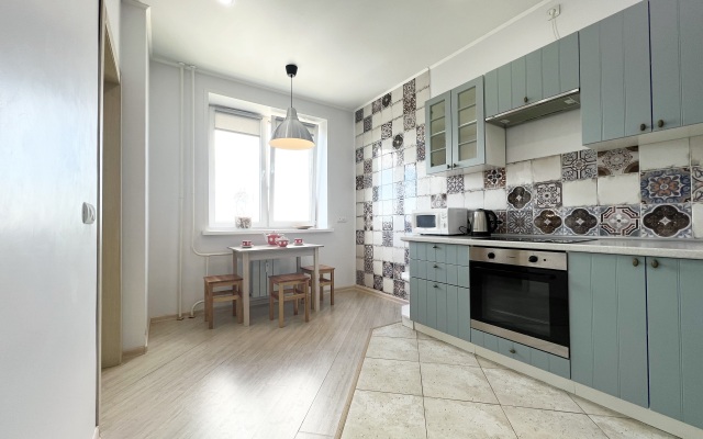 Апартаменты Однокомнатные на Переулке Хрустальном 27 на 17 этаже