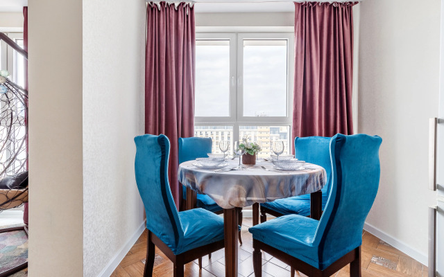 Апартаменты на Высоте 23 Этажа Юг Апарт