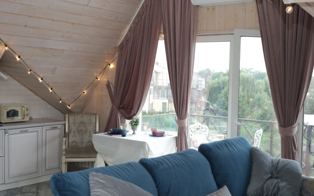 Апартаменты с большой террасой на Волге