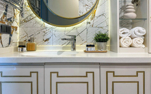 Апартаменты 1+1 Qoople Cebeci Towers B-100 с видом на море