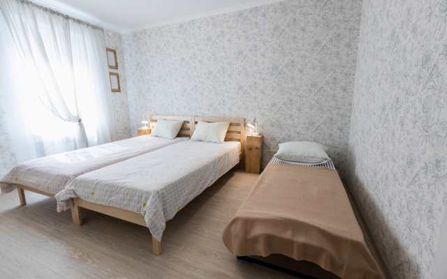 Апартаменты на пешеходной улице с 2-мя спальнями