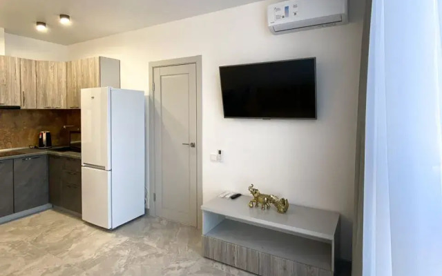 vidovye s krovat'yu i bol'shim balkonom, 17 etazh Apartments