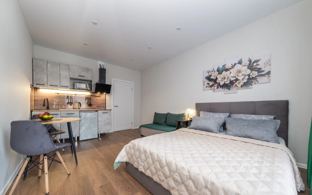 Апартаменты Светлая студия для семейного проживания