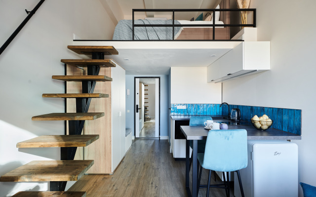 Апартаменты ДВА ГОРОДА в Холодильном переулке