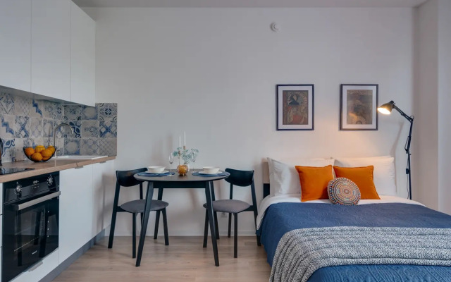 Апартаменты GOSTIO студия в ЖК Дмитровский Парк метро Яхромская