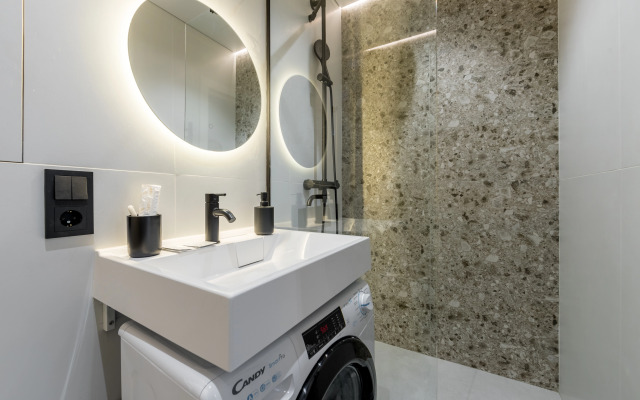 S vidom na bashni Moskva-Siti 32_1 Apartments