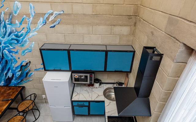 Двухуровневая квартира с сауной Огонь-Вода