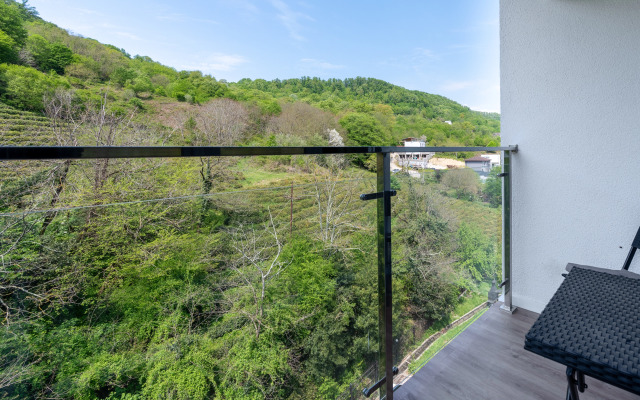 Апартаменты 15 Студия с бассейном и видом на горы