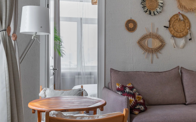 Апартаменты Дзен в Стиле Бали с Двумя Спальнями