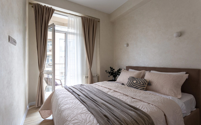 Квартира с балконом и видом на море Посейдон 590