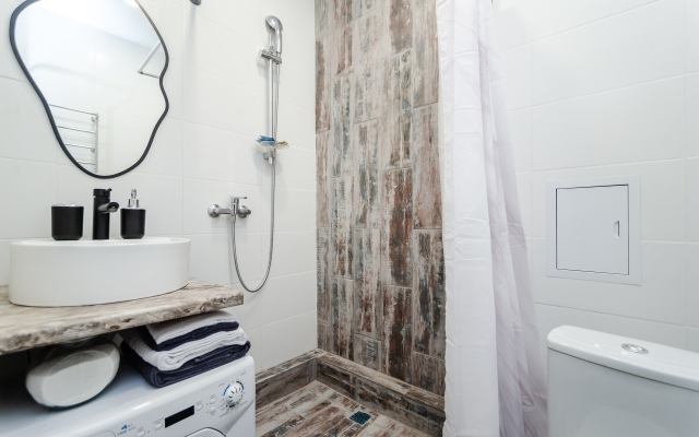 Апартаменты Новая Cтудия в Cтиле Минимализм рядом с Ботаническим Садом