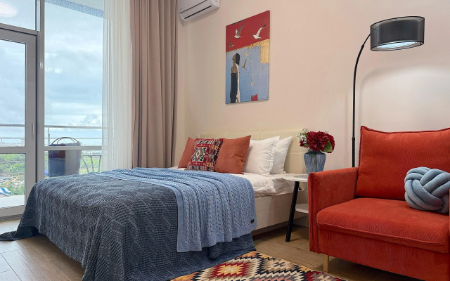 Апартаменты Акваделюкс у моря, с бассейном, СПА, пляжем N1036b