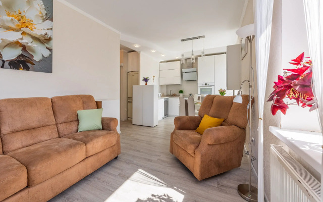 Квартира Первая линия у моря в сосновом бору