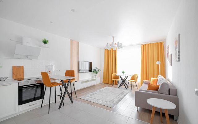Lalapart Skandy House Solnechnaya Dvushka v 10minutah ot m Savyolovskaya Apartments
