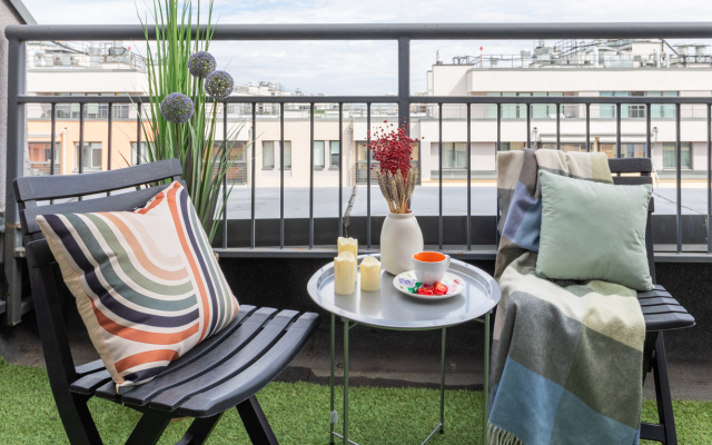 View rooms with a terrace Apartments