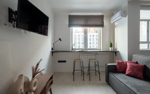 Квартира Студия серая