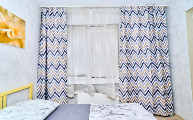 Квартира светлая Евродвушка с тремя отдельными спальными местами