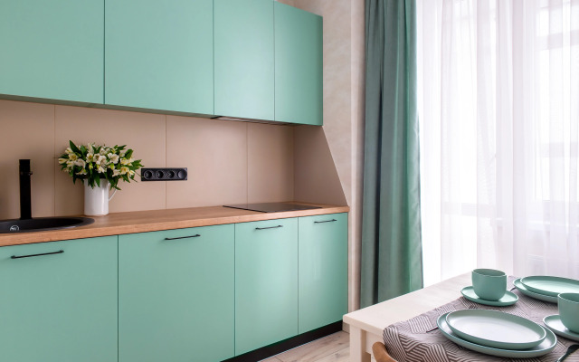 Fox Homes Apartment Designer apartment near the shopping center Horizont and Rostvertol