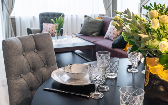 Апартаменты D на Чайковского с двумя спальнями №3