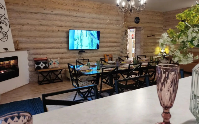 Шале Бревенчатый дом АБЗАКОВО