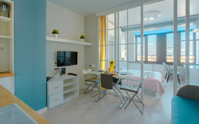Lalapart Marengo s Panoramnym Vidom na 35 Etazhe Neboskreba Savelovskij Siti Apartments