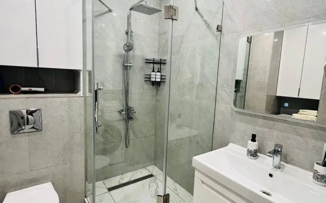 Квартира Парящая кровать в уютной студии рядом с ВДНХ