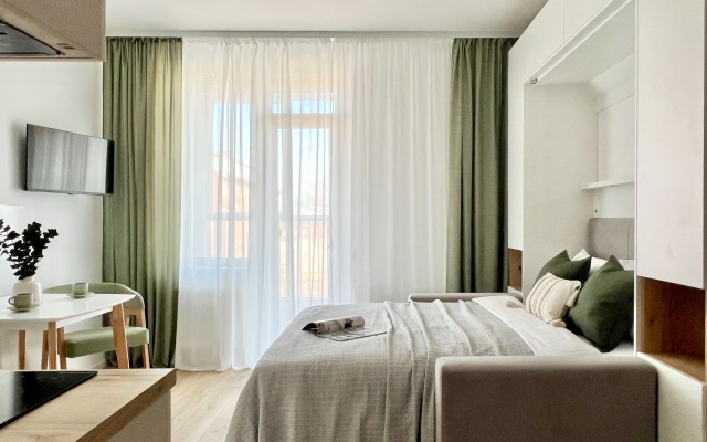 Апартаменты Уютная студия на Нейшлотском 21