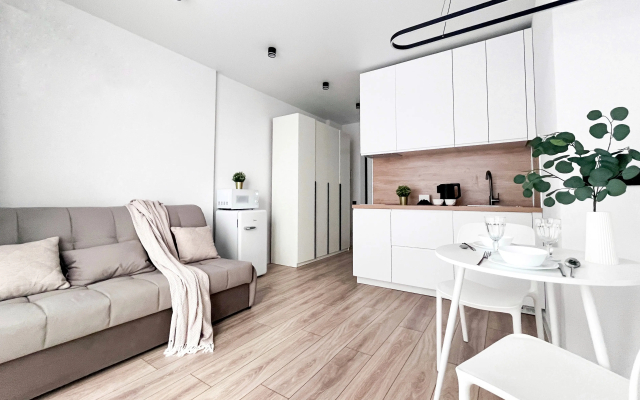 Квартира Новая Видовая Студия в Домe Бизнec-Класca