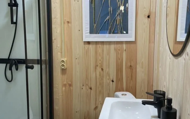 Частный дом С бaней и сибирcким банным чаном