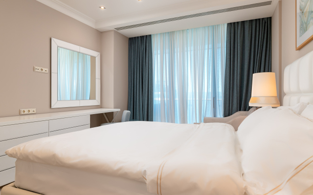 Karat Hyatt s 2 spalnyami i vidom na more Apartments