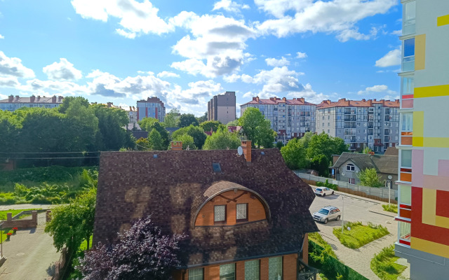 Апартаменты Рыба-Кит в современном комплексе на Яблоневой