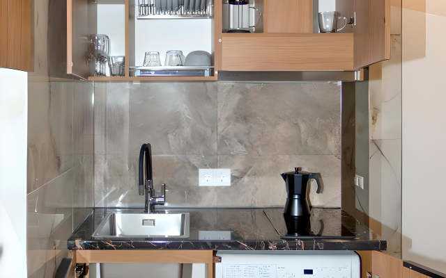 V centre Sochi 10 minut do morya AK Arhitektor chetirehmestnie komfort modern Apartaments