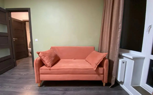 Квартира 1-комн с просторной кухней-гостиной