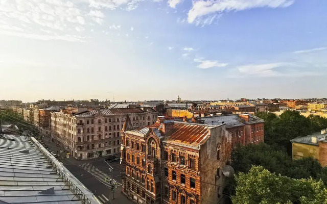 Квартира Шикарная Студия с Террасой