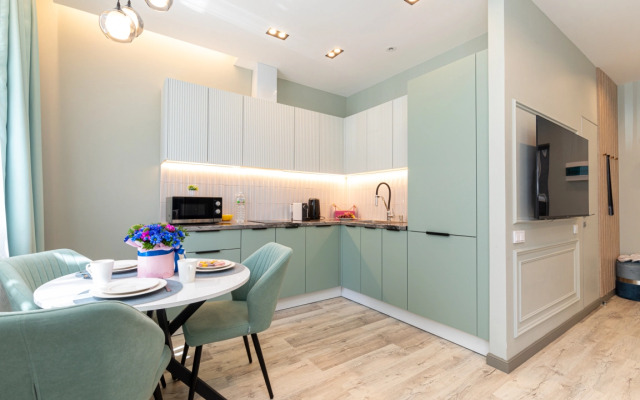 Апартаменты «Голубика, комфорт» в районе ВДНХ «Эстет Апарт»