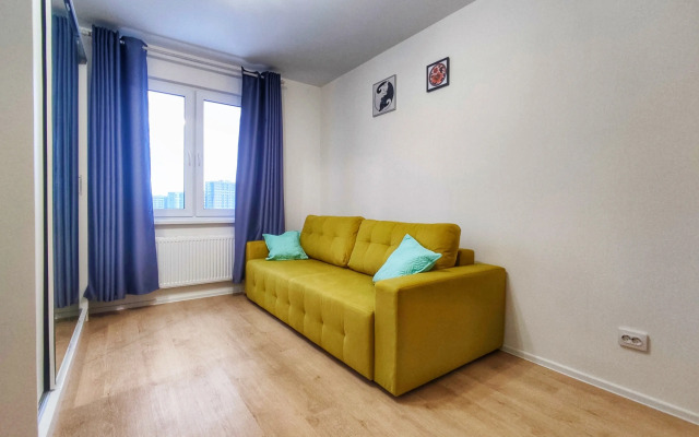 Квартира двухкомнатная на улице Крыленко 6к3