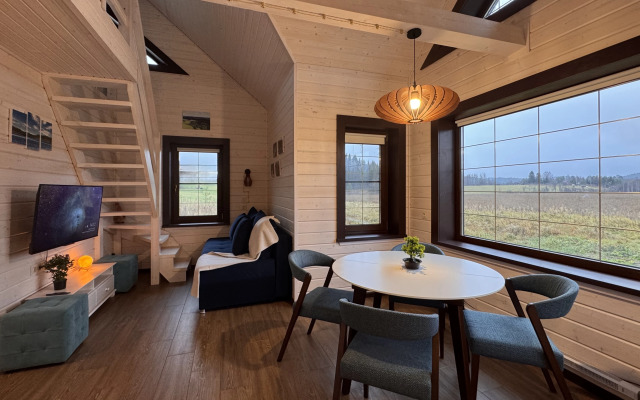 Частный дом 5 с Видом на Озеро Киркколампи и Собственной Сауной