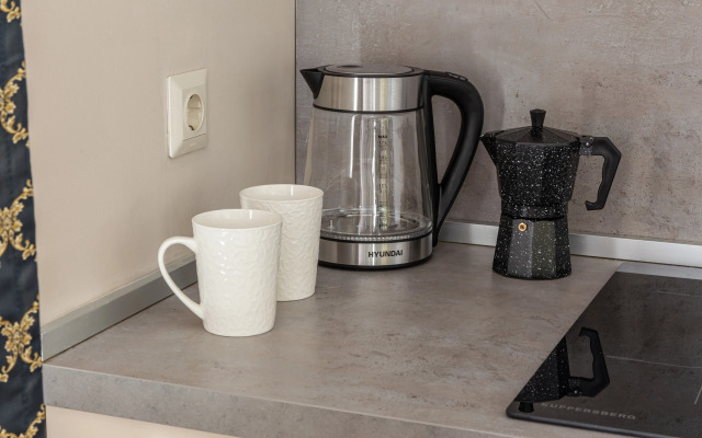 Квартира Moscow Deluxe Apartments Family Suite City View